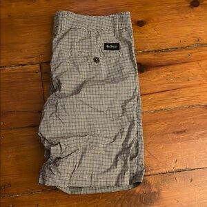 Black and White Plaid shorts